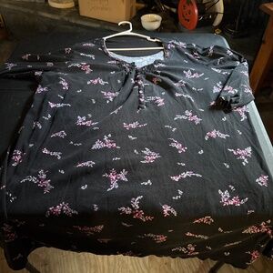 long sleeve nightgown